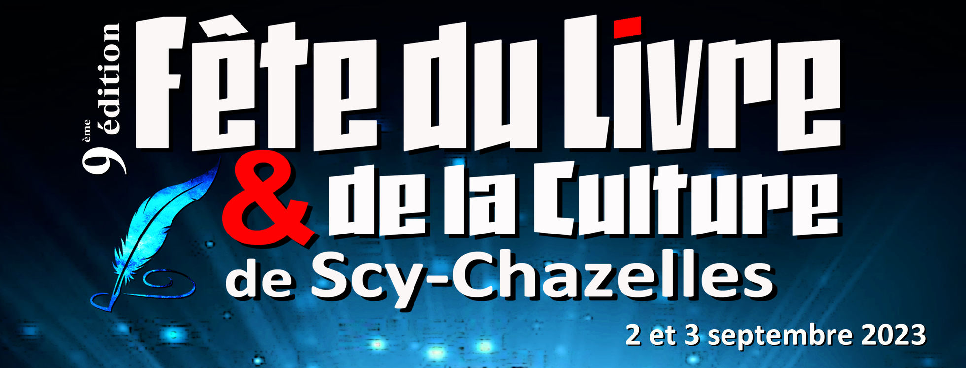 Rendez-vous à la fête du livre de Scy Chazelles.